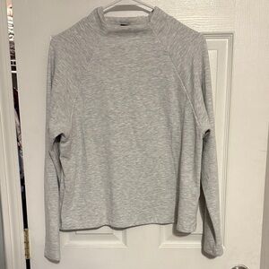 bobi Light Gray Long Sleeve Top